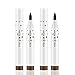 Produktbild Freeorr 2 Farbe Freckle Pen,Sommersprossen Stift Langlebig Soft Dot Sopt Pen, Leicht zu färben Faux-Sommersprossenstift natürlicher naturgetreuer Freckles Makeup Pen-Dunkelbraun