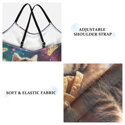 Black Cat Autumn Little Girl Swimsuit Quick Dry Crossback One Piece Bathing Suit for Girls3