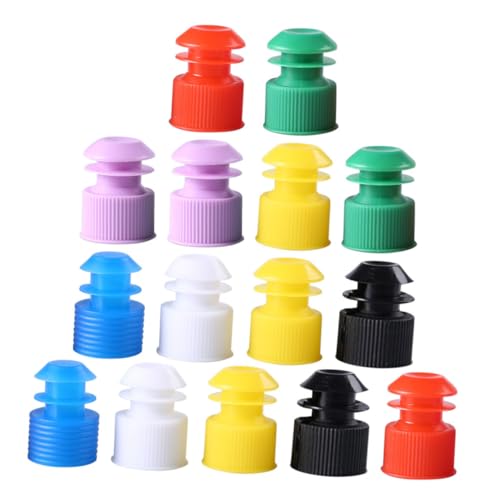 Hohopeti 300 tapones para tubos de ensayo, tapón de laboratorio, tapón blanco, tapón de tubo de ensayo, tapón protector de 12 mm, tapón de plástico fijo, tapón de plástico