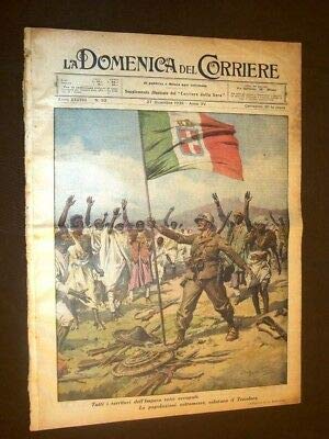 La Domenica del Corriere 27 dicembre 1936 Tricolore Pontelagoscuro Re Giorgio VI