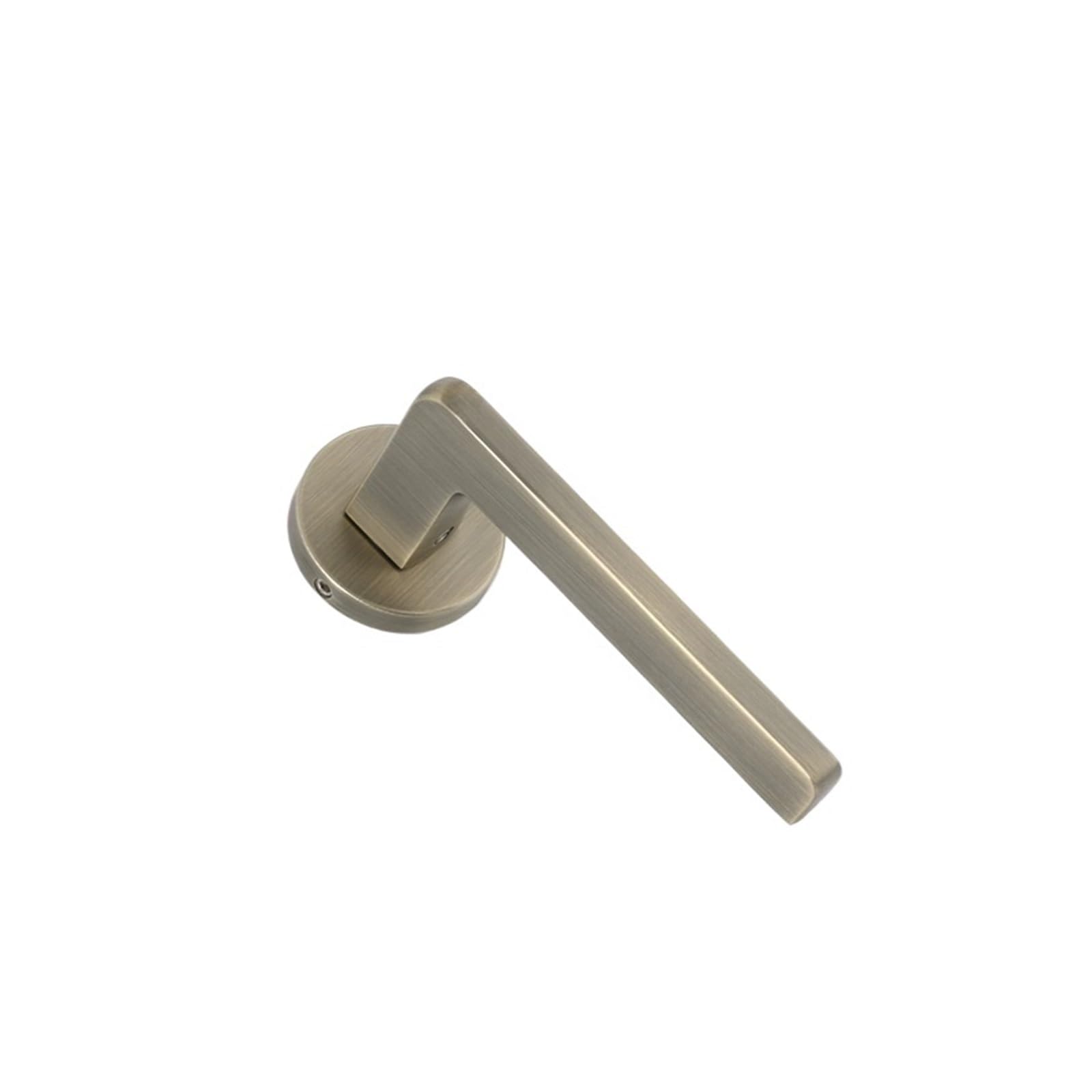 Serrure de porte en bois massif silencieuse noire D31