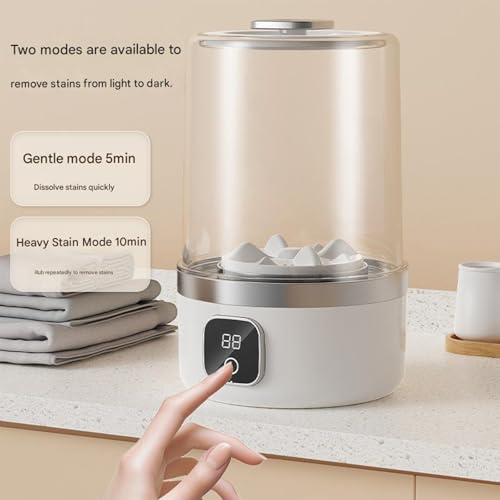 Petite machine à laver pour personnes âgées simplifiant le linge intime - 6
