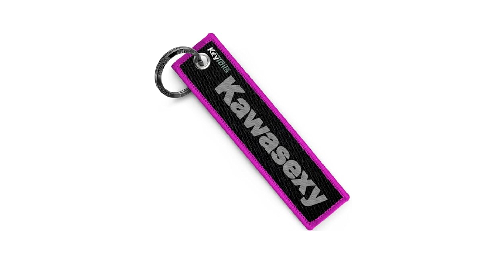 UPCYCLINGキーホルダー Amazon.com: KEYTAILS Keychains, Premium Quality Key Tag fits