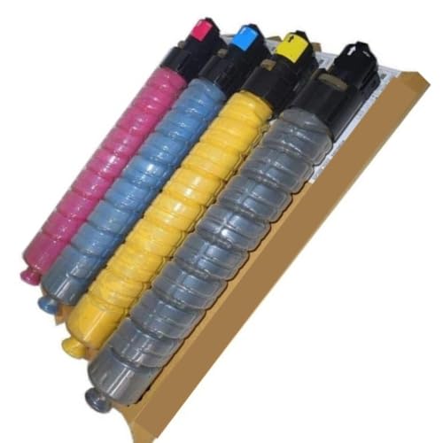 Cartouche de toner 4 pièces pour copieur Ricoh de bureau partagé