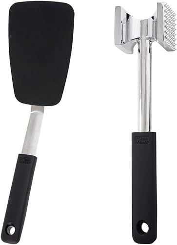 Gorilla Grip Espátula de silicona y ablandador de carne, espátula de silicona flexible tamaño 11.6 pulgadas, sin BPA, resistente al calor, disponible en Yaxa Guatemala