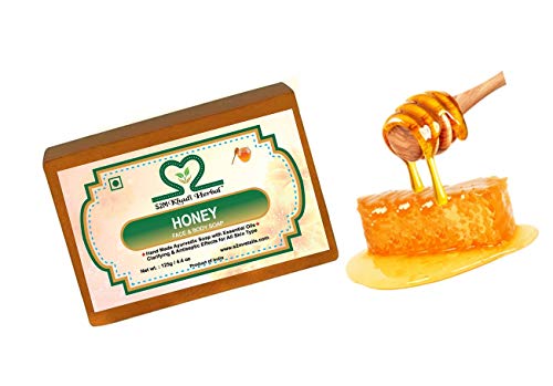 Image of S2M Herbal handmade 100% pure & natural Honey Glycerine Soap 375gm
