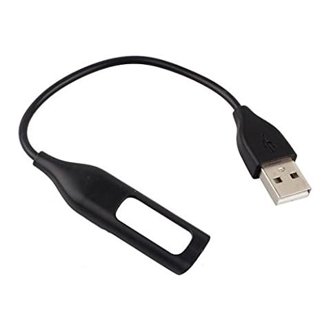 JBtek Black Replacement USB Charging Charger Cable Cord for Fitbit Flex Band Activity Bracelet Charge 0.59 feet Cover