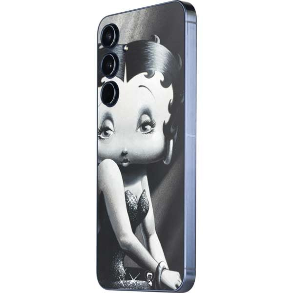 Skinit Decal Phone Skin Compatible with Galaxy A36 5G - Officially Licensed Betty Boop Black and White Design