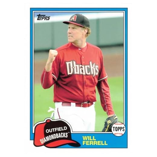 2015 Topps Archives Will Ferrell Baseball Card