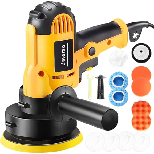 Jmomo ポリッシャー 電動ポリッシャー 車 125mm 二十段変速可能 強力モーター...