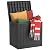 MAIUSCOLI 31 Gallon Waterproof Outdoor Storage Box,Resin Deck Box,Lockable Outside Storage Box Container for Patio Furniure,Garden (31 Gallon,Black)