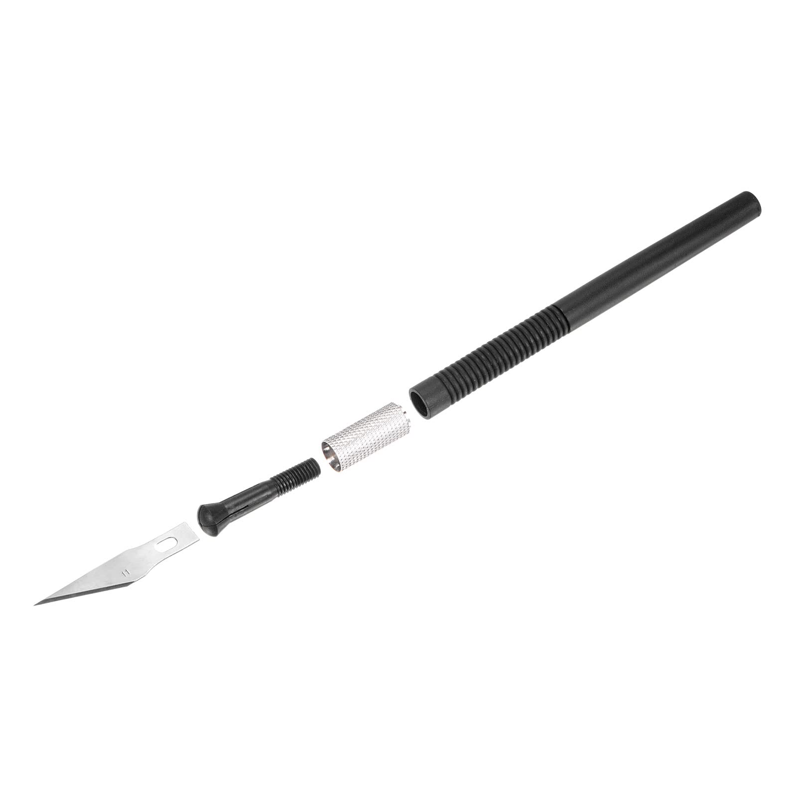 sourcing map Artisanat Découper Couteau, 7.1mm 50# Carbone Acier