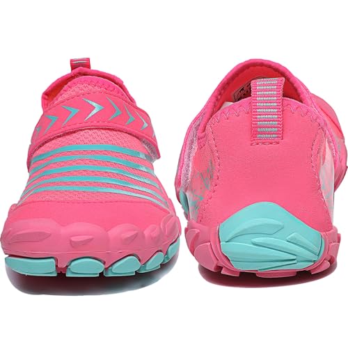 Boys Girls Water Shoes Kids Lightweight Aqua Socks Barefoot Quick Dry Hiking Walking Sneakers Slip On Sandals for Beach Pool Swim (Little Kid/Big Kid)4
