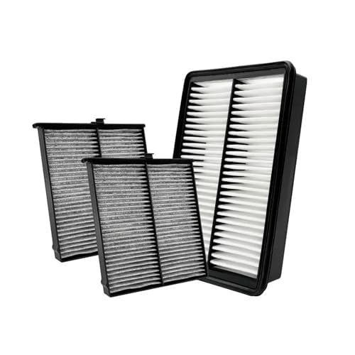Kit de filtro de aire de cabina de 3 piezas compatible con Mazda CX-5, 3 y 6 (2013 a 2023)