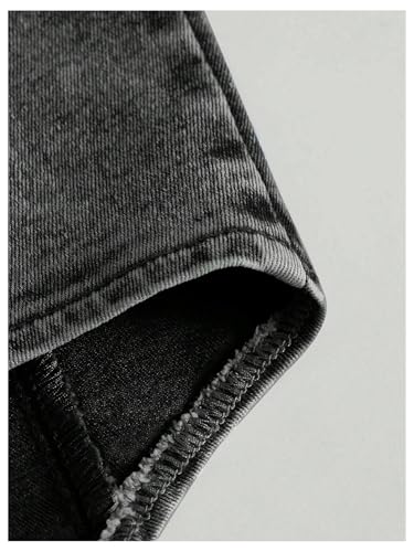 Floerns Girl's Y2k Denim Tops Spaghetti Strap Asymmetrical Hem Streetwear Cami Top3