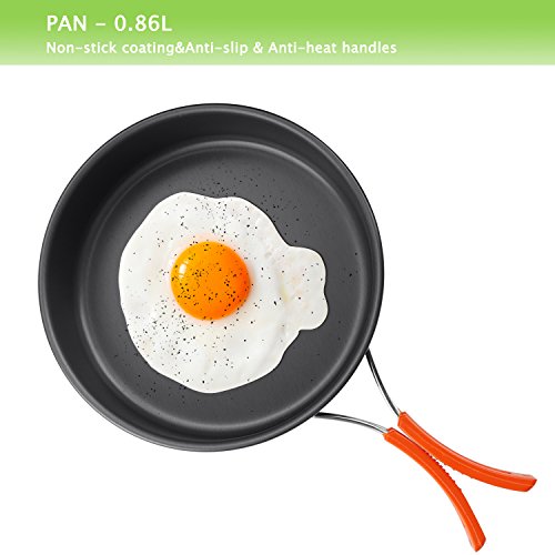 Aandyou Pentole Campeggio Antiaderente Set Cucina