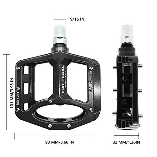 Sms Evetin Lightweight Bike Pedals Magnesium Aluminum Mountain Bike Pedals For Road Bike Mtb Bmx 5051 #TOP1