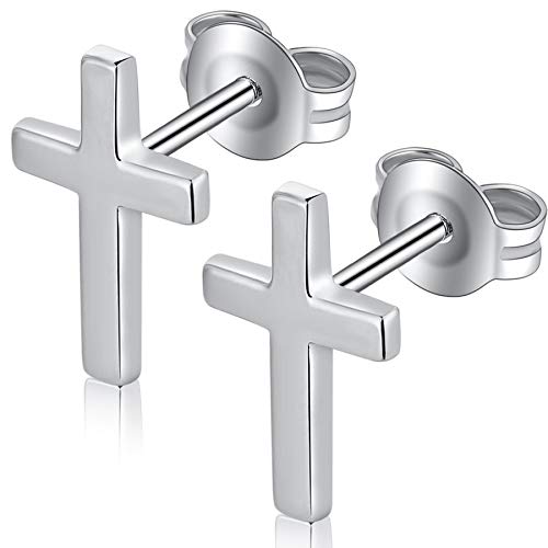 Kreuz Ohrringe Silber Ohrringe Männer Kreuz Stecker Silber Ohrringe Kreuz Ohrringe Herren Kreuz Ohrringe Klein Kreuz Ohrringe Stecker Echt Silber Ohrstecker Kreuz Damen Ohrringe Kreuz Groß