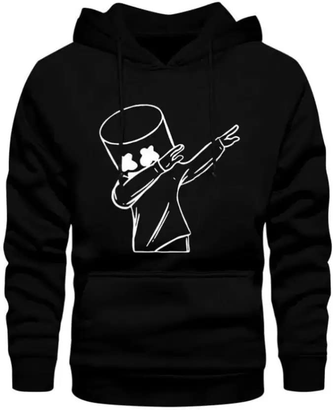 Buy RRG Marketing Cotton Hooded Neck Stylish Marshmallow Design
