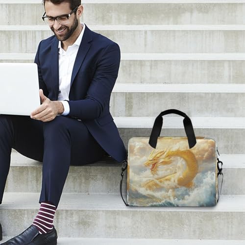 Funda para portátil 15.6" con asa y correa crossbody miniatura 3