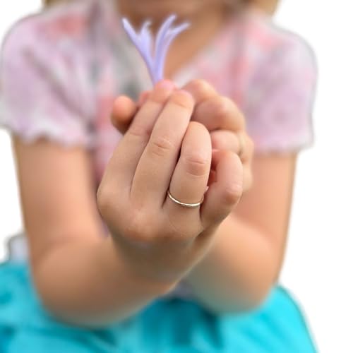 Ellie J Maui Baby Stacking Rings, Baby Girl or Boy Jewelry 14k Gold Fill, Keepsake for Baby, Baptism Gifts for Baby, Infant (Gold Filled, Size 2)