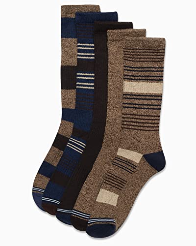 Nautica Mens Crew Socks - 5 Pack Breathable Moisture Wicking Cushioned Athletic Work and Dress Socks for Men (Sizes: 6-12.5)3