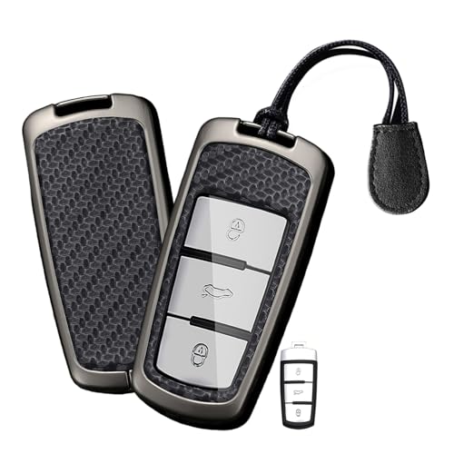 Boîtier de clé VW Passat B6 en cuir TPU, l'accessoire haut de gamme