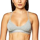 Calvin Klein Women's Motive Cotton Lightly Lined Bralette