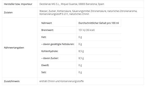 Le Tribute Gin 0,7l & Tonic 0,8 im Set 43% Vol - Image 3