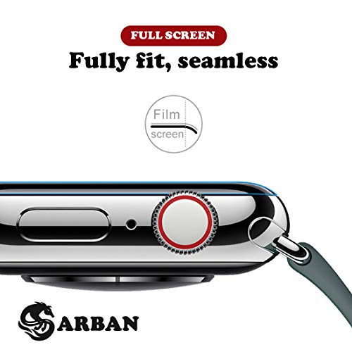 Image of ARBAN Screen Protector compatible with Smartwatch Noise Endeavour Pro 1.5 inch (Pack-3 SMARTWATCH SCREEN PROTECTOR)