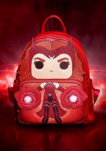 Loungefly Scarlet Witch Mini Backpack | Red Multiverse of Madness Fashion Bag Standard2