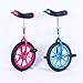 ZIJINGM Unicycle, Outdoor Sports Fitness Unicycle, Adjustable seat, Suitable for Adults, Teenagers