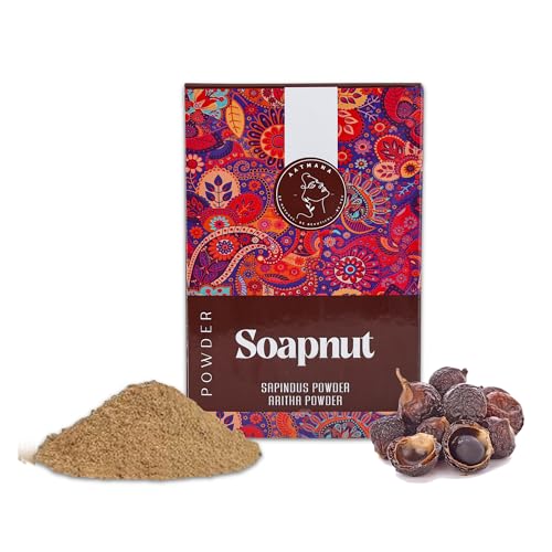 Soapnut Powder | Reetha | Aritha Powder for Natural Hair Care | Ayurvedic Hair Cleansing Conditioner |for Men & Women 100g