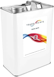 White Spirit - Low Odour - Premium Virgin Thinner Solvent - for Cleaning Paint Brushes - 5 Litre