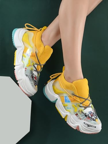 Image of KNOOS Girl's Walking Gym Training Workout Shoes Sneakers for Women