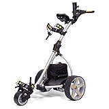 BATCADDY X3 Sport Advanced Lithium Battery Powered Golf Push Cart, 9-Speeds, Cruise Control, and USB...