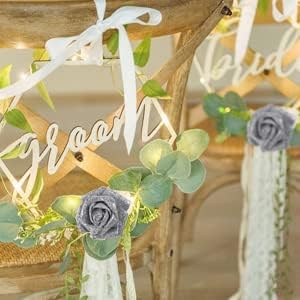 IPOPU Silver Roses Artificial Flowers,25PCS Foam Glitter Roses Glitter Flowers Fake Rose with Stems for DIY Wedding Bridal Bouquet Home Party Christmas Decoration(Silver) - Image 5