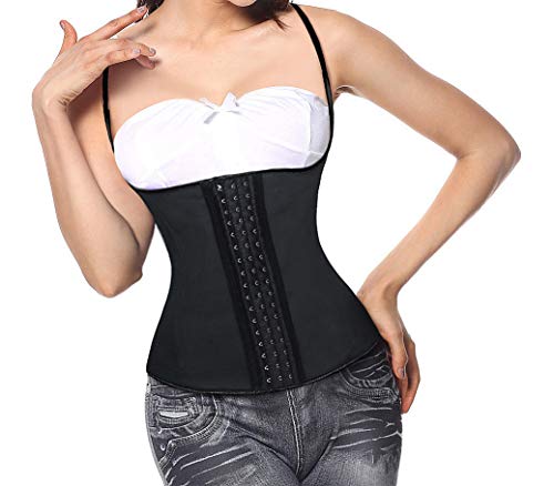 Charmian Women's Latex Underbust Waist Training Steel Boned Shapewear Corset2