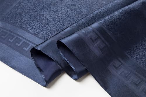 Image of 35 inch Men's Large Square Jacquard Scarf - Cowboy Wild Rugged Style, With Gift Packed