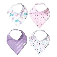Algopix Similar Product 18 - Copper Pearl Baby Bandana Drool Bibs