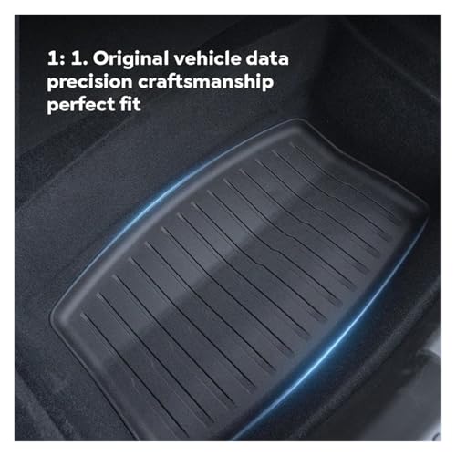 Tapis de coffre inférieur Tesla Model Y 2025 Juniper TPE imperméable