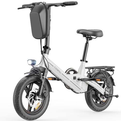 Electric Bike for Adults & Teens, 1000W Peak Motor, 14" Ebike for Commuting image 8