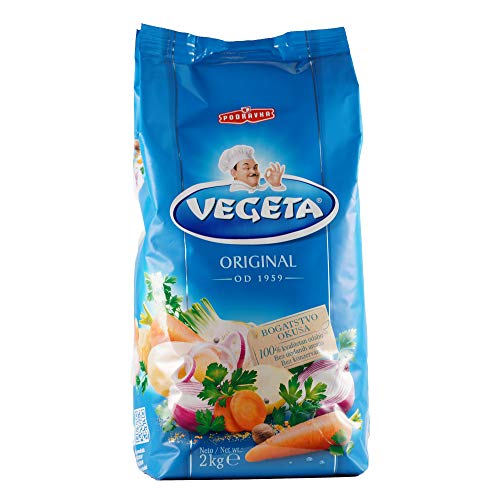 Assaisonnement Vegeta Classique Podravka 2 kg pour sublimer vos recettes avec un goût inimitable