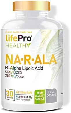 Life Pro Essentials NA-R-ALA 60 Caps.| Proteccion Antioxidante | ...