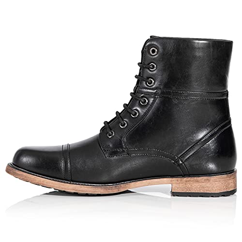 Metrocharm MC310 Men's Lace Up Cap Toe Dress Casual Fashion Oxford Boot3