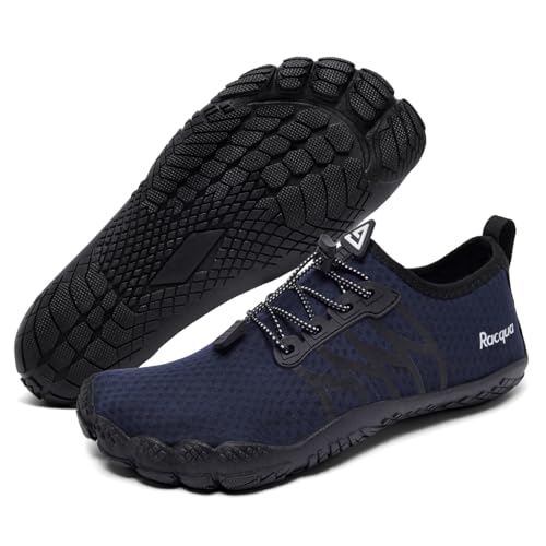 Image of Racqua Water Shoes Quick-Dry Swim Shoes Breathable Lightweight Beach Shoes Pool Barefoot Aqua for Women Men
