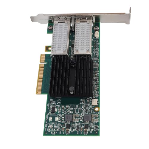 Zunate Tarjeta de Red PCI de Alta Velocidad 40Gb, Adaptador Ethernet QSFP para Servidor, Soporta Protocolos NVGRE miniatura 7
