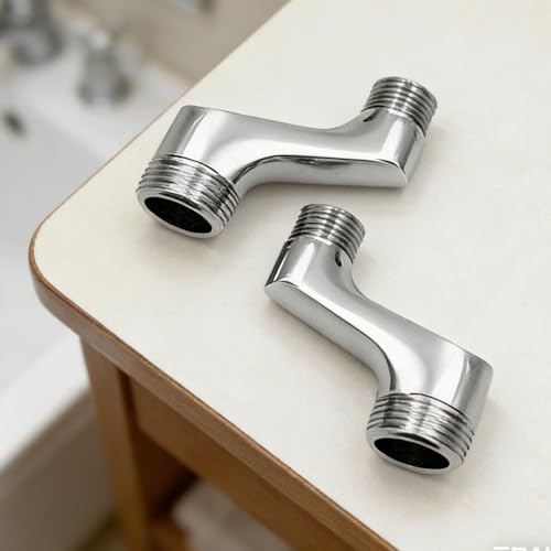 Connecteur de robinet réglable et adaptateur de douche compact - 4