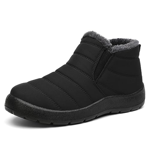 Mishansha Damen Winterstiefel - Warm Gefüttert & Wasserabweisend Gr. 36-42