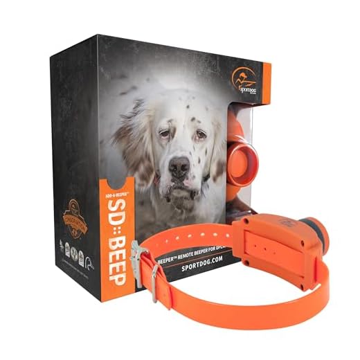 SportDog - SD-425 - SDR-AF Two Dog Field Trainer | Dog Training Collar SportDOG Brand UplandHunter Accessory Beeper - Audible up to 500 Yards - Waterproof Beeper with 9 Tones and 3 Run Modes - Remote Operated When Paired with Compatible SportDOG Brand Remote Trainer